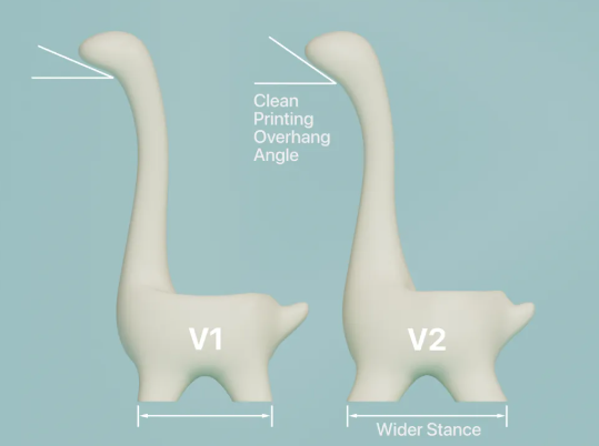 Dino Ring Holder3 — 3D printed by Moon Studio 3D